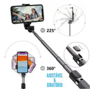 Bastão Tripé Mini 360º Pau De Selfie Bluetooth 3em 1 Celular
