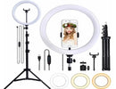 Ring Light Iluminador 10 Polegadas Com Tripé De 2.1m