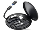 Kit Adaptador de Carregamento Rápido 60W Tipo-C para Micro USB para Iluminação