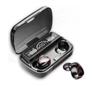 Fone De Ouvido Bluetooth Tws M10 F9 C/ Power Bank Tela Digital