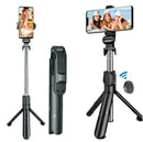 Bastão Tripé Mini 360º Pau De Selfie Bluetooth 3em 1 Celular