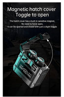 Fone De Ouvido Sem Fio Bluetooth M25 TWS Com Controle De Toque Redução De Ruído Estéreo Para Jogos Microfone