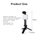 Tripé Estabilizador de Mão kit 5 em 1 gimbal Microfone Celular Gravação De Vídeo