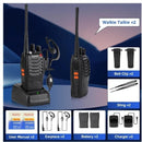 Kit 2 Rádio Comunicador Walk Talk Baofeng 777s com 16 Canais Alcance de 12Km 2 Duas Pçs