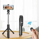 Bastão Tripé Mini 360º Pau De Selfie Bluetooth 3em 1 Celular