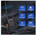 Kit 2 Rádio Comunicador Walk Talk Baofeng 777s com 16 Canais Alcance de 12Km 2 Duas Pçs