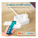 Extensões Inteligente Wifi Tuya 3 Tomadas 2usb 1pd Coibeu
