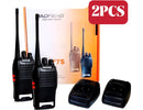 Kit 2 Rádio Comunicador Walk Talk Baofeng 777s com 16 Canais Alcance de 12Km 2 Duas Pçs