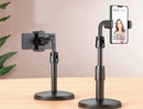 Suporte Para Celular De Mesa Com Altura Ajustavel Angulo 360º Universal
