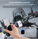 Suporte de Celular Para Moto Proteção de Telefone Capacete Motocicleta Bicicleta Navegação Elétrica