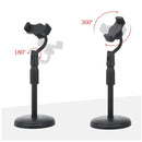 Suporte Para Celular De Mesa Tripé Com Braço Articulado 360º Altura Ajustável