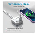 Extensões Inteligente Wifi Tuya 3 Tomadas 2usb 1pd Coibeu