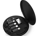 Kit Adaptador de Carregamento Rápido 60W Tipo-C para Micro USB para Iluminação