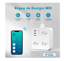 Extensões Inteligente Wifi Tuya 3 Tomadas 2usb 1pd Coibeu