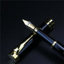 Personalizado Gravado Caneta-tinteiro, Texto Dourado, Full Metal Pen, Estudante Escrevendo Caneta Rolo, Escola Assinatura Papelaria, Presente Comemorativo - Cód-14