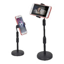 Suporte Para Celular De Mesa Tripé Com Braço Articulado 360º Altura Ajustável