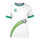 Camisa de Futebol Brasil 2026 Nova, Camiseta da Seleção Brasileira, Gola Redonda, Oversized, Casual, Streetwear, Moda Masculina