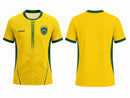 Camisas de Futebol do Brasil 2026 - Camisetas Esportivas Respiráveis em Malha para Fãs