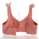 Sutiã push-up traseiro feminino, tamanho grande, suporte macio