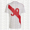 Camisa de Futebol da Seleção Peruana Copa 2026 com Estampa 3D para o Verão - Camiseta Esportiva Familiar para Atividades ao Ar Livre