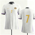 Camisa de Futebol Comemorativa Cristiano Ronaldo 2026 Nova Coleção Família - Kit Especial Respirável para Adultos e Crianças
