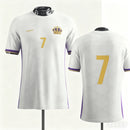Camisa de Futebol Comemorativa Cristiano Ronaldo 2026 Nova Coleção Família - Kit Especial Respirável para Adultos e Crianças