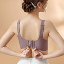 Sutiã push-up traseiro feminino, tamanho grande, suporte macio