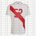Camisa de Futebol da Seleção Peruana Copa 2026 com Estampa 3D para o Verão - Camiseta Esportiva Familiar para Atividades ao Ar Livre