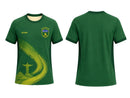 Camisas de Futebol do Brasil 2026 - Camisetas Esportivas Respiráveis em Malha para Fãs