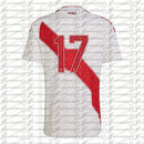 Camisa de Futebol da Seleção Peruana Copa 2026 com Estampa 3D para o Verão - Camiseta Esportiva Familiar para Atividades ao Ar Livre
