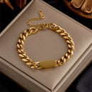 DIEYURO-Pulseira de aço inoxidável grosso para mulheres, cor dourada, coração, borboleta, alta qualidade Jóias de pulso para meninas, presentes de festa