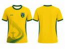 Camisas de Futebol do Brasil 2026 - Camisetas Esportivas Respiráveis em Malha para Fãs