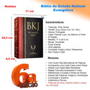 Bíblia de Estudo King James 1611 Holman Brown e Black COD.M10