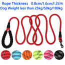 Trela do cão forte 150/200/300cm do animal de estimação trelas reflexivas para o grande pequeno médio grande trela do cão arraste tração reboque golden retriever