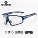 Óculos de ciclismo fotocromáticos ROCKBROS Óculos de ciclismo de bicicleta Óculos de sol esportivos masculinos MTB Ciclismo de estrada Óculos de proteção
