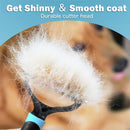 Escova Profissional animal de estimação desmancha escova 2 face dematting cão pente gato escova ancinho filhote de cachorro grooming ferramentas undercoat derramamento de cabelo voador